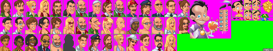 Leisure Suit Larry: Love for Sail - Portraits