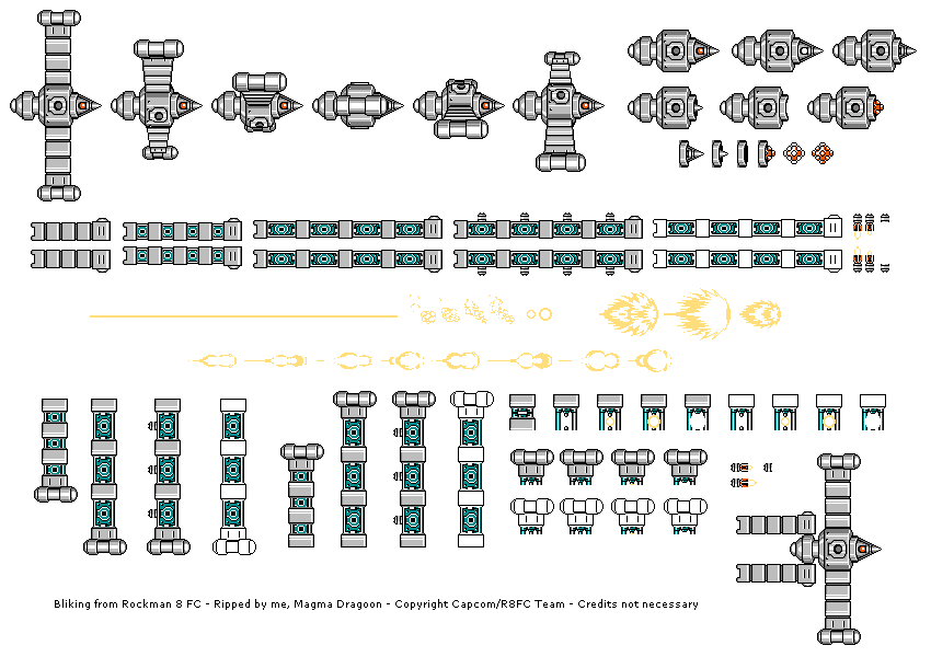 Rockman 8 FC / Mega Man 8 FC - Bliking