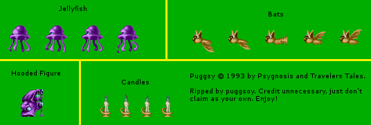 Puggsy - Darkblade Forest Enemies