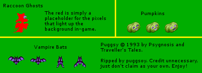 Puggsy - Darkskull Castle Enemies