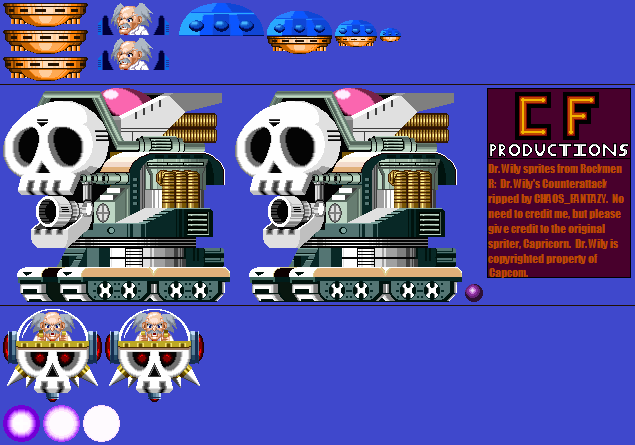 Rockmen R: Dr. Wily's Counterattack - Dr. Wily