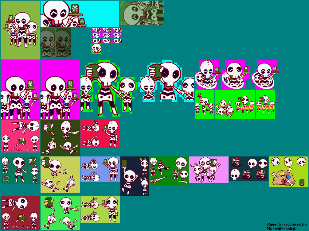 Puyo Puyo 7 - Skeleton T