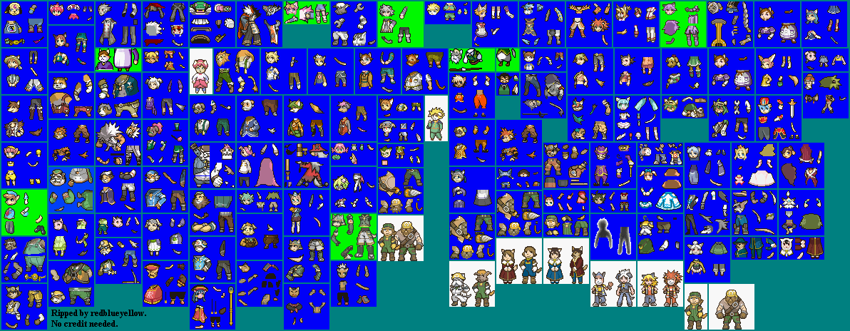 Solatorobo: Red the Hunter - NPCs
