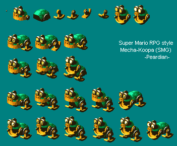 Mechakoopa (Super Mario RPG-Style)