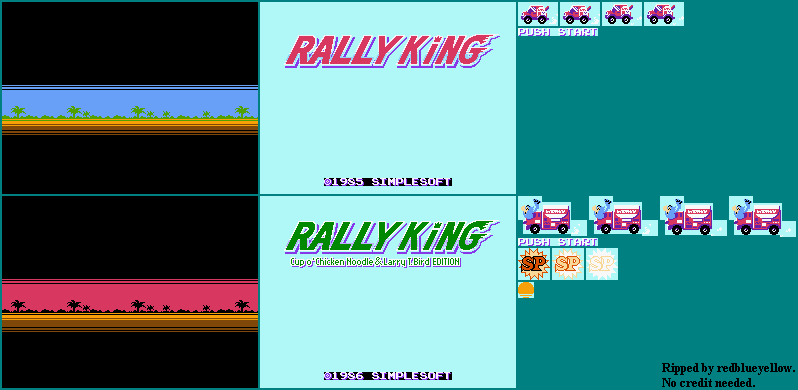 Retro Game Challenge - Title Screen