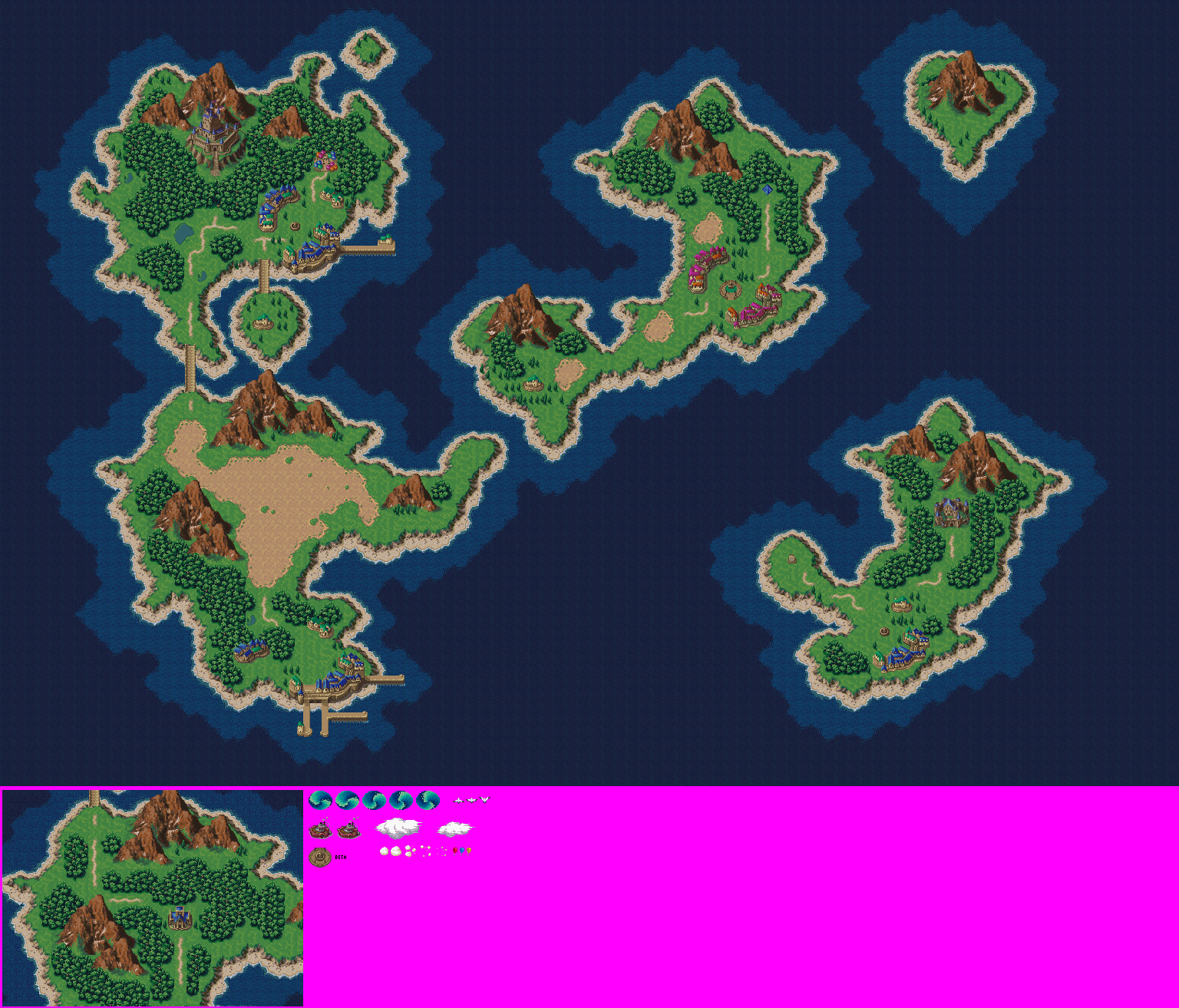 Chrono Trigger - Present Map