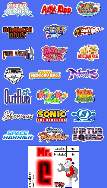Sonic & SEGA All-Stars Racing - Logos