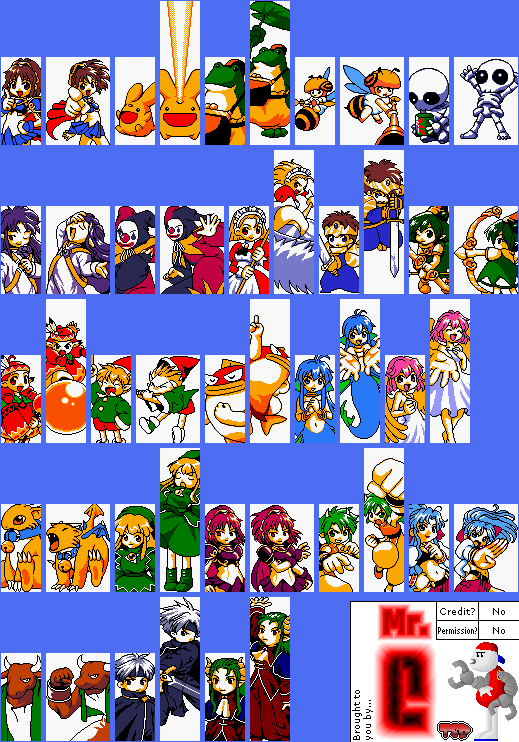 Pocket Puyo Puyo~n (JPN) - Characters (Match)