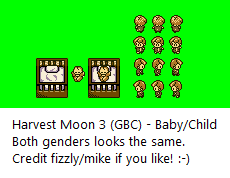 Harvest Moon GBC 3 - Children