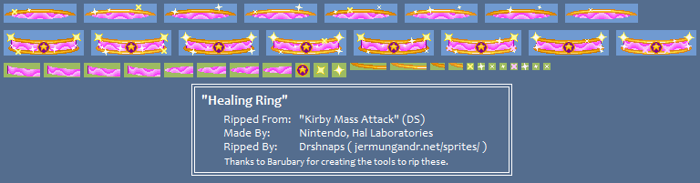 Kirby Mass Attack - Healing Ring