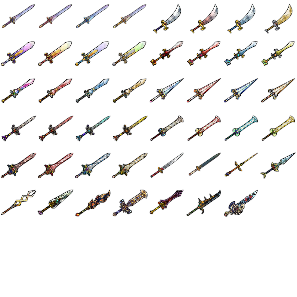 rpg maker mv shortsword sprite sheet