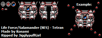 Life Force / Salamander - Tetran