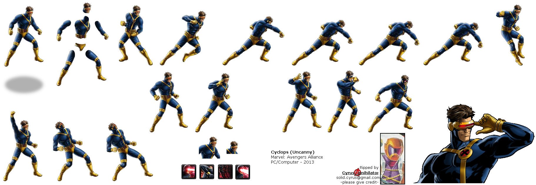 Marvel: Avengers Alliance - Cyclops (Uncanny)