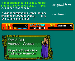 Hachoo! - Font & GUI
