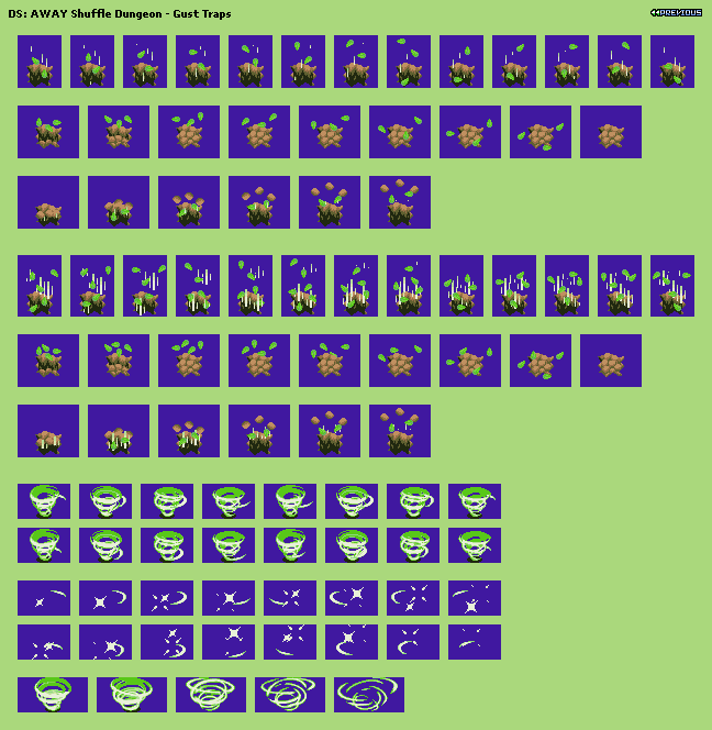 AWAY Shuffle Dungeon - Gust Traps