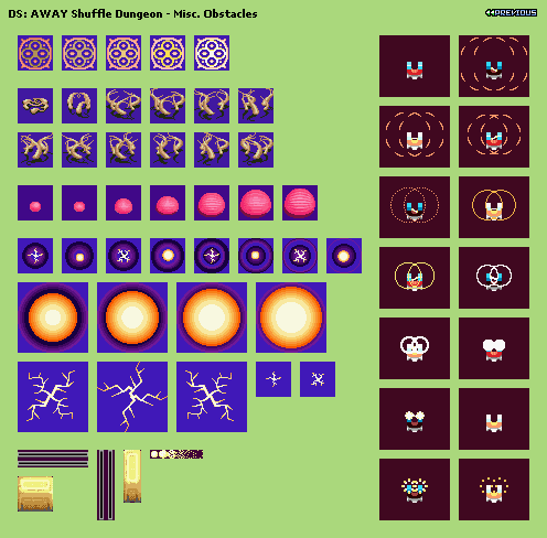 AWAY Shuffle Dungeon - Miscellaneous Obstacles