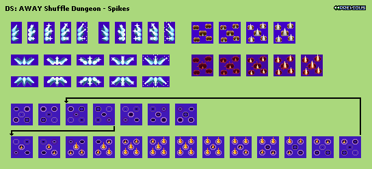 AWAY Shuffle Dungeon - Spikes