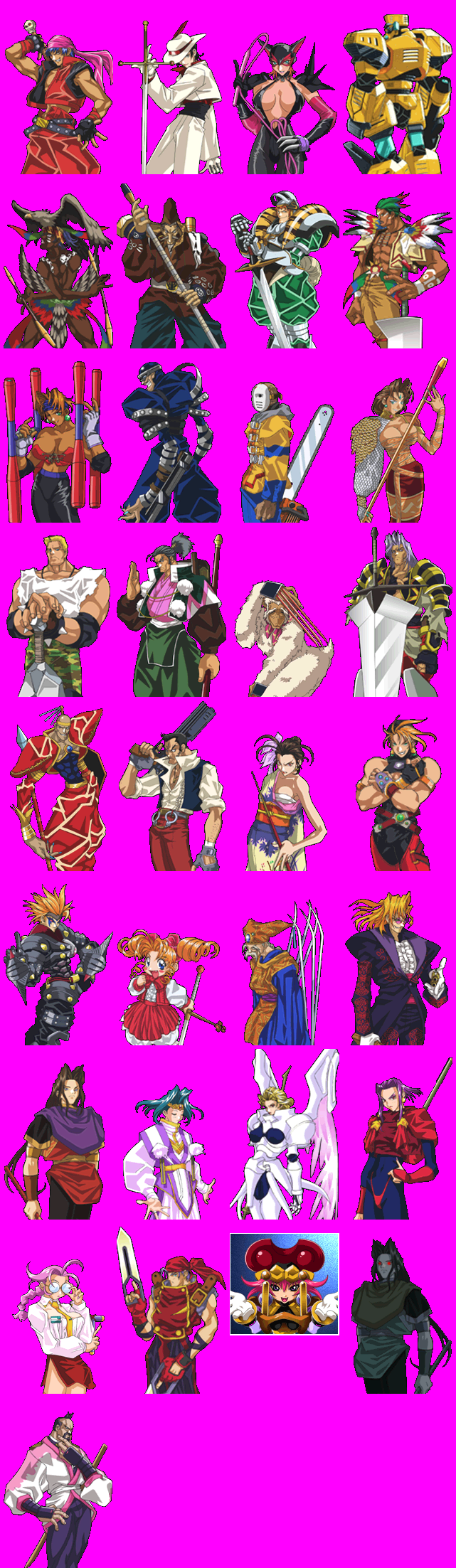 Toshinden Card Quest (JPN) - Other Characters
