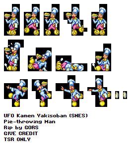 UFO Kamen Yakisoban (JPN) - Pie-Throwing Man