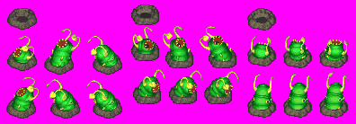 Dice de Chocobo (JPN) - Giant Worm
