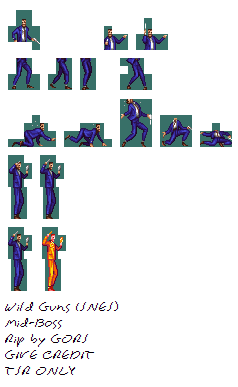 Wild Guns - Mid-Boss