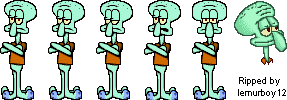 SpongeBob SquarePants: SuperSponge - Squidward