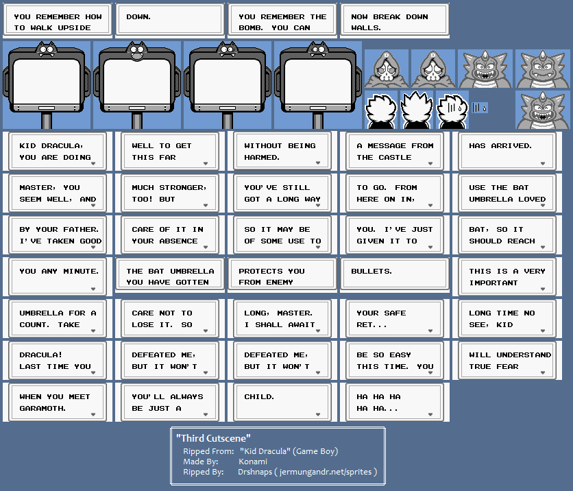 Kid Dracula - Cutscene 3
