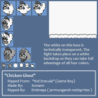 Kid Dracula - Chicken Ghost