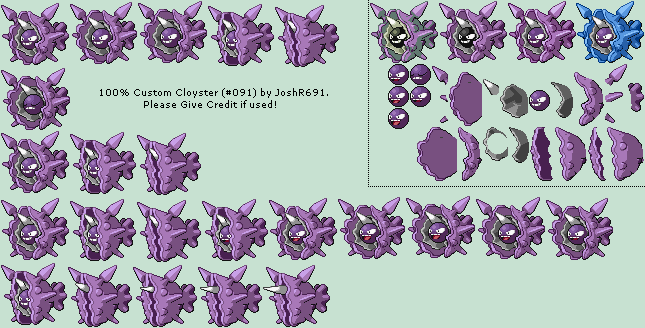 Other Pokémon - #091 Cloyster. 