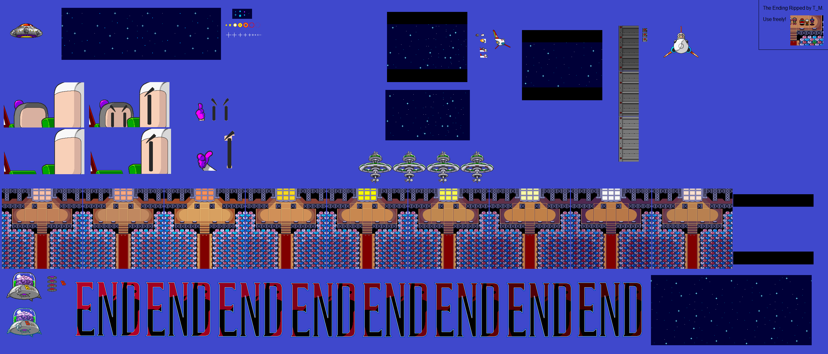 Super Bomberman 3 - Ending