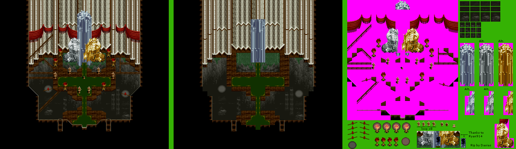 Mystic Ark (JPN) - Goddess Island (Crystal Pillar)