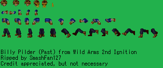 Wild Arms: 2nd Ignition - Billy Pilder (Past)
