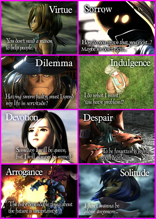 Final Fantasy 9 - Quote Images