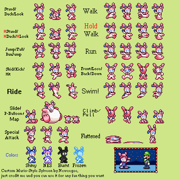 Custom / Edited - Pokémon Customs - #700 Sylveon - The Spriters Resource