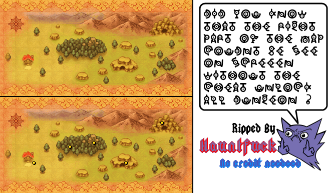 Pokémon Mystery Dungeon: Explorers of Sky - Igglybuff Map