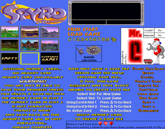 Title Screen Graphics