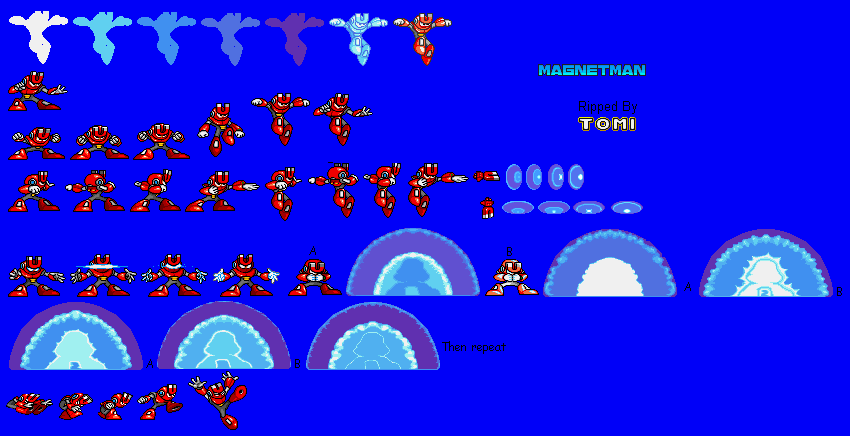 Mega Man: The Power Battle - Magnet Man
