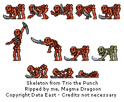 Trio the Punch - Skeleton
