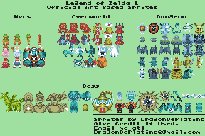 The Legend of Zelda Customs - Concept Art Characters
