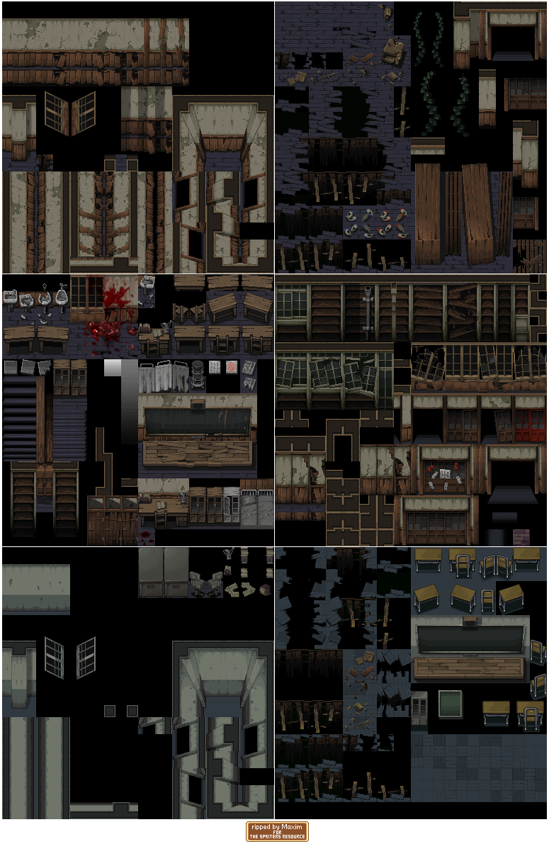 Corpse Party - Chapter 1 Tiles