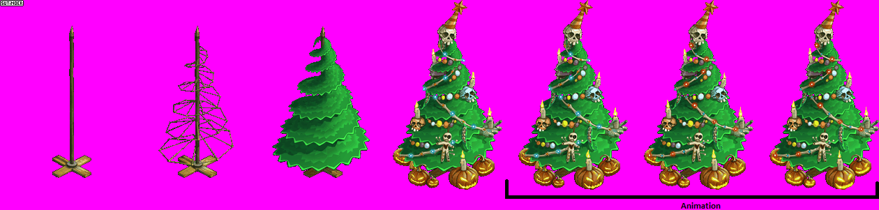 Zombie Island - Christmas Tree