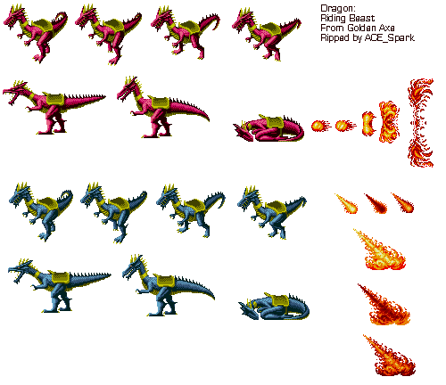 Golden Axe - Dragons