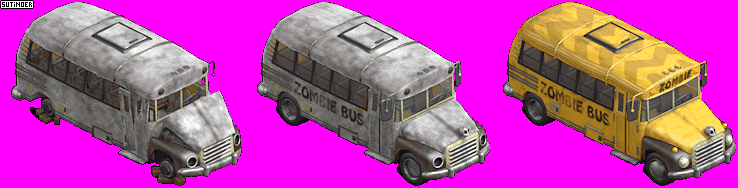 Zombie Island - School Bus