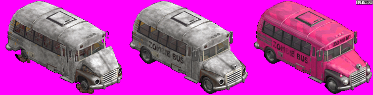 Zombie Island - Cherry Bus