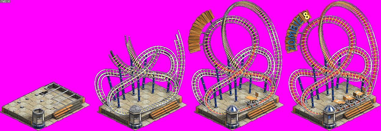 Zombie Island - School (Roller Coaster)