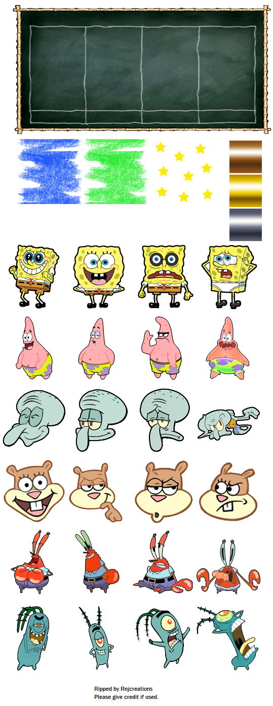 SpongeBob SquarePants: Lights, Camera, Pants! - Tally Board