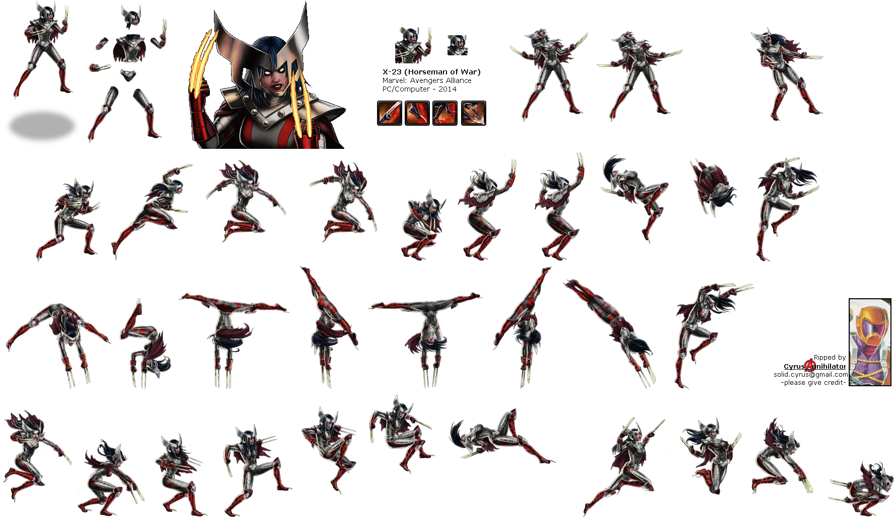 Marvel: Avengers Alliance - X-23 (Horseman of War)