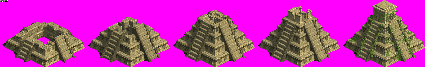 Zombie Island - Maya Pyramid
