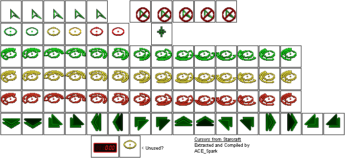 StarCraft - Cursors