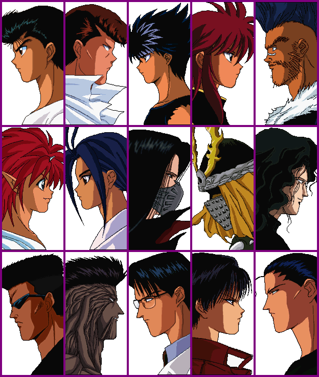 Yu Yu Hakusho (JPN) - VS Portraits